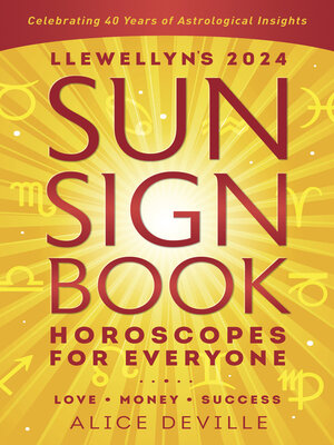 cover image of Llewellyn's 2024 Sun Sign Book